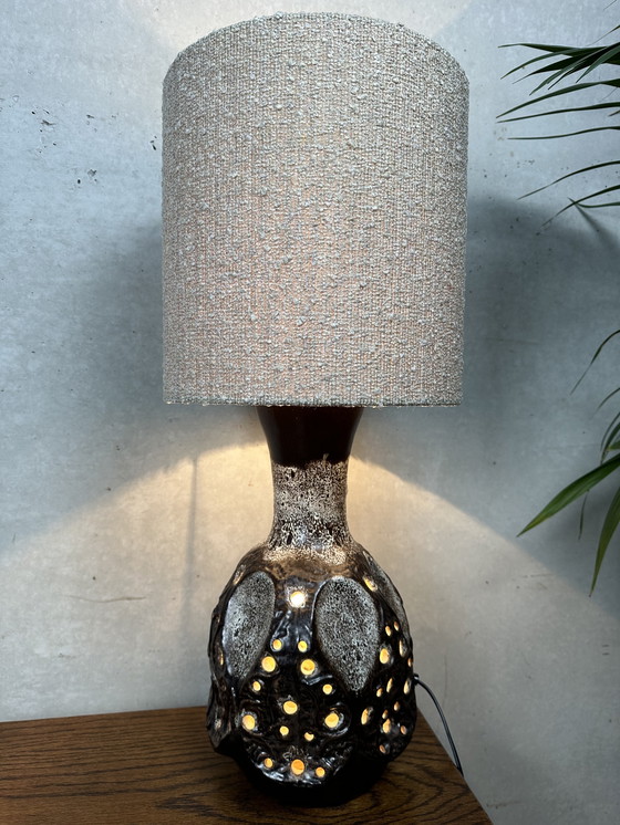 Image 1 of Vintage Fat Lava table lamp - ceramic