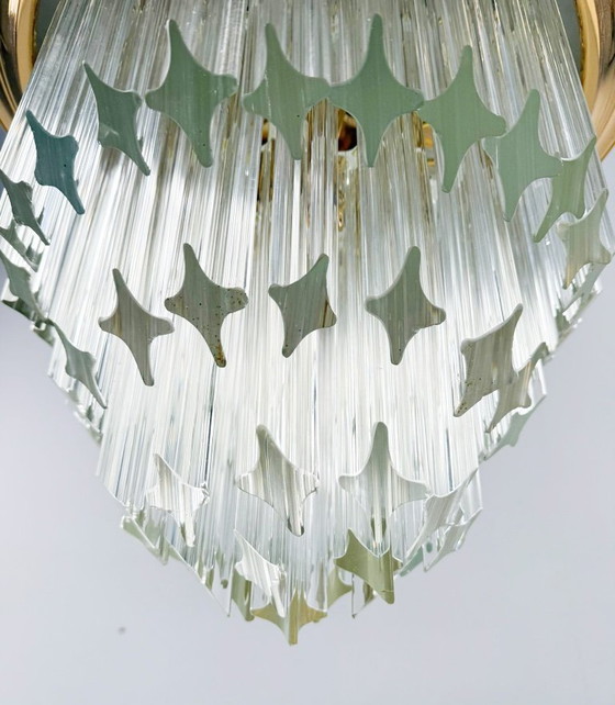 Image 1 of Ceiling light/lamp by Paolo Venini, Asta Quadrilobo, Murano glass, Italy, 1960s