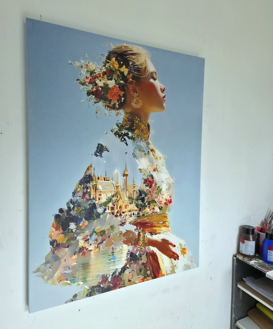 Face 115 Blu – Dipinti e disegni, Canvas (photo 6 of 9)