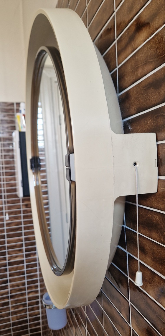 Image 1 of Vintage Cradle Mirror Set With Lights