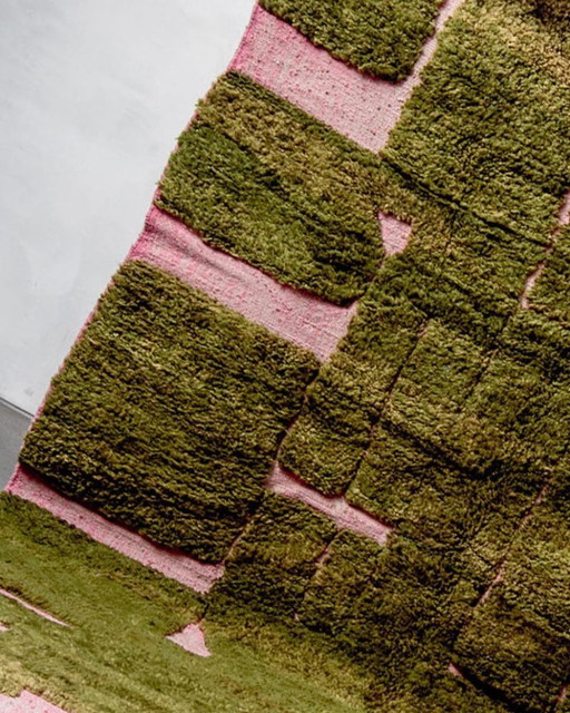 Tappeto marocchina in lana naturale 300x200 cm