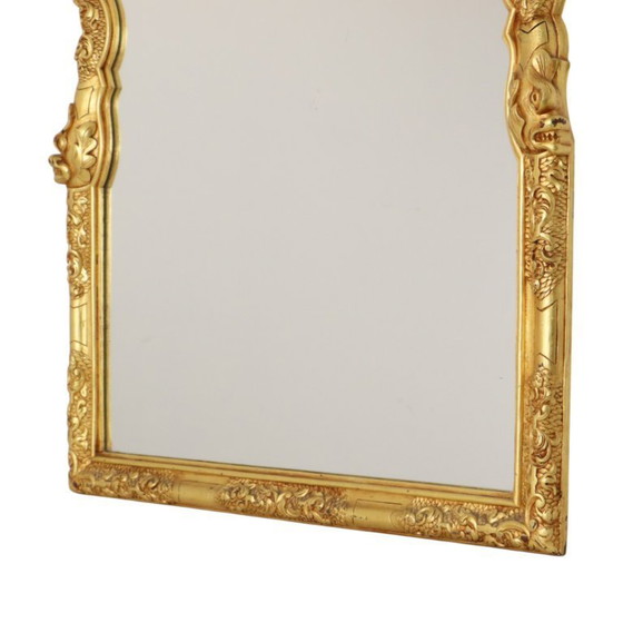 Image 1 of Grote Houten Spiegel Rococo Stijl 124cm