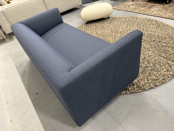 Image 1 of Gelderland 4800 Sofa 2.5 Sitzer Xl Blau Stoff