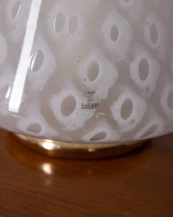 Lampada da tavolo vintage in vetro di Murano anni '70, design italiano – Lampade da tavolo (photo 7 of 8)