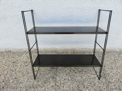 Modulares Wandregal aus Metall, Frankreich, 1950 1960