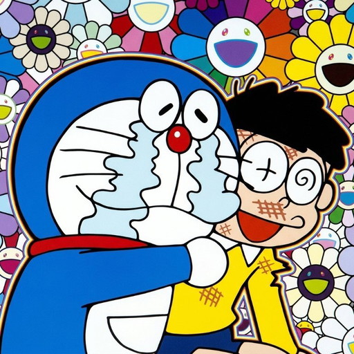 Takashi Murakami – Kunstdruck „Freundschaft für immer“ – giclee prints, Paper (photo 2 of 6)