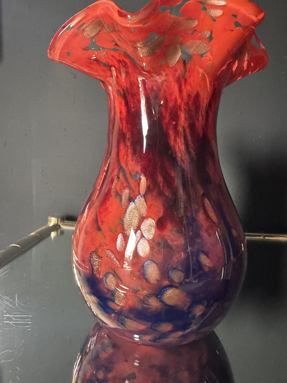 Image 1 of Murano glass vase from the 1970s