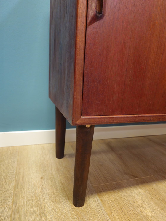 Image 1 of Vintage Danish LP Cabinet Audio Furniture Bathroom Cabinet Sideboard