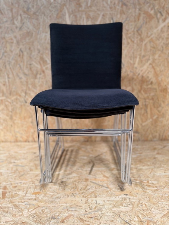 Image 1 of Set mit 4 Pendelstühlen von PASTOE by Leolux