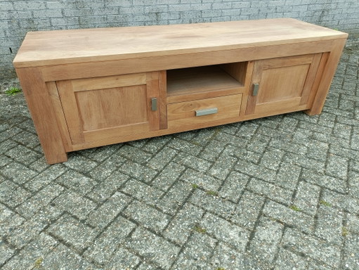 Massief Teakhouten TV Meubel