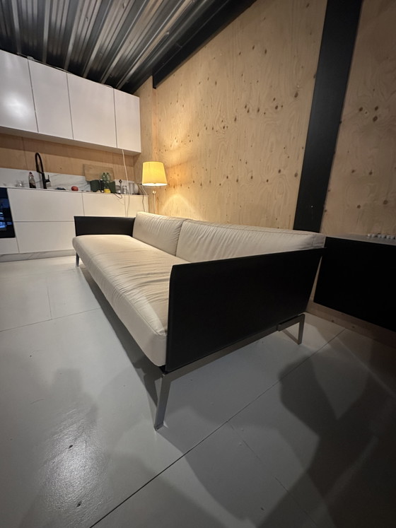 Flexform Happy-Hour Sofa by Antonio Citterio – Italian Design – 3-5 seaters, Cotton, Leather (photo 10 of 15)