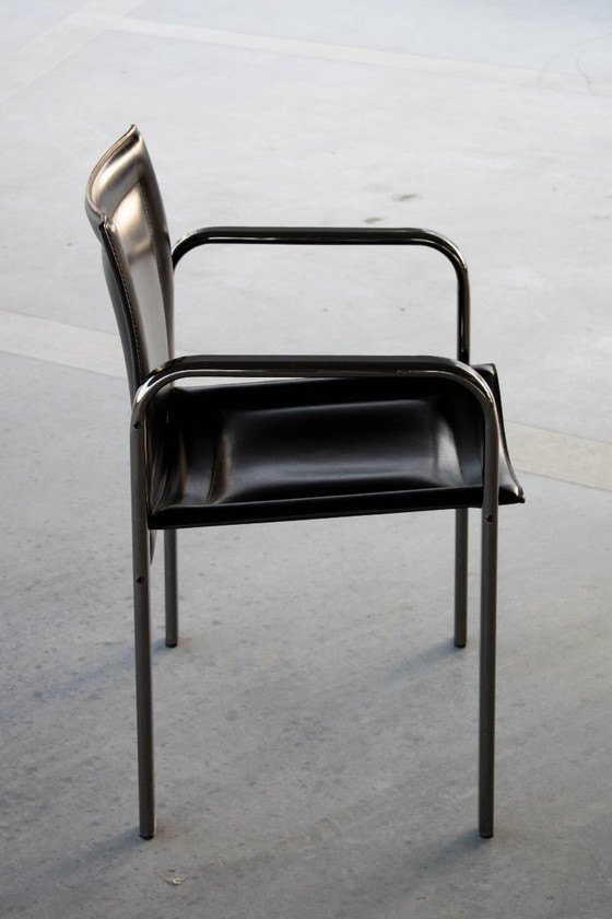 Image 1 of Seltene Arrben-Sessel aus dem Jahr 1980 - 5 STÜCK