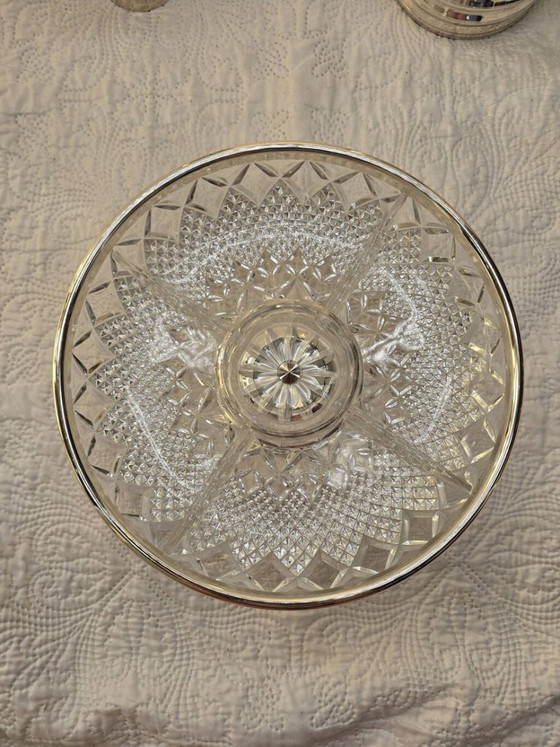 3-piece silver-plated metal appetizer set – Table accessories, Glass (photo 2 of 5)