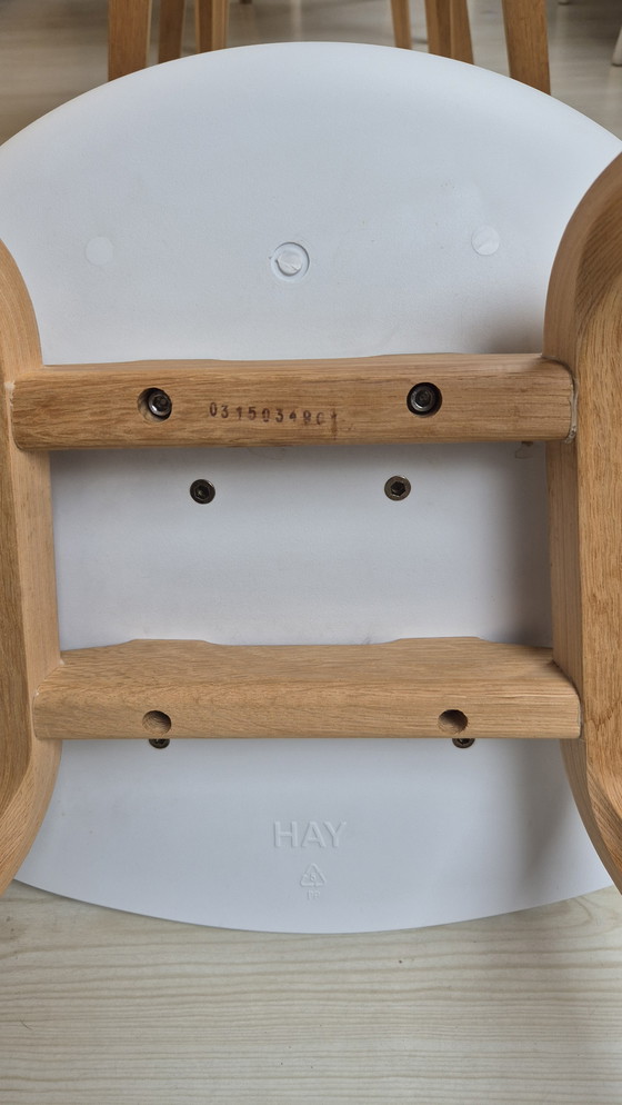 Image 1 of 4 white HAY About a Chair AAC 22 chairs (pick-up only).