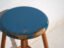 Antique wooden stool with round seat – Central Europe, circa 1950 – Rustic (photo 21 of 34)