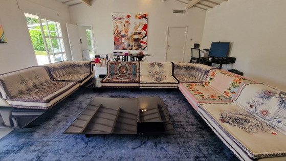 Set Soggiorno Mah Jong edizione 'Jean-Paul Gaultier' Roche Bobois – Divani modulari, Velvet (photo 2 of 7)