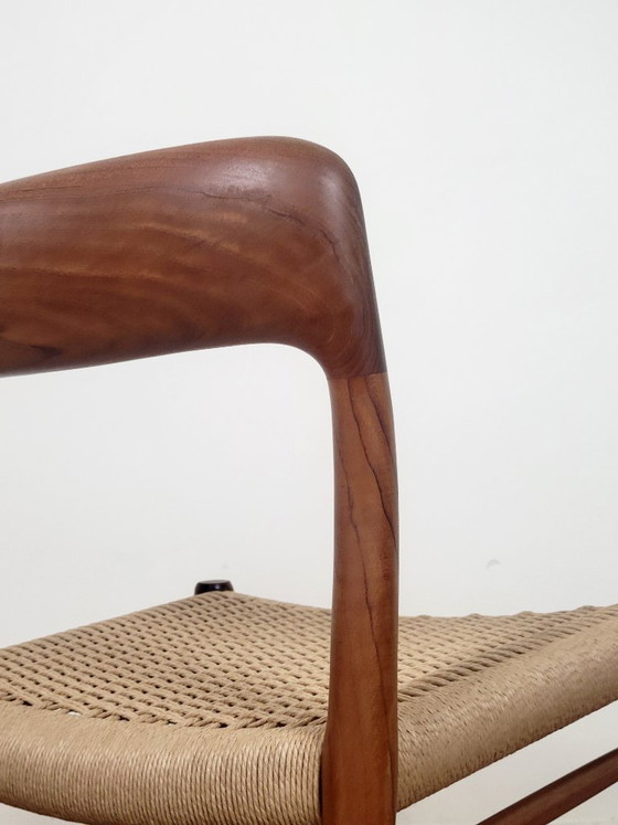 Image 1 of Juego de 5 sillas de comedor Niels O. Møller modelo 75 para J.L. Møllers Møbelfabrik