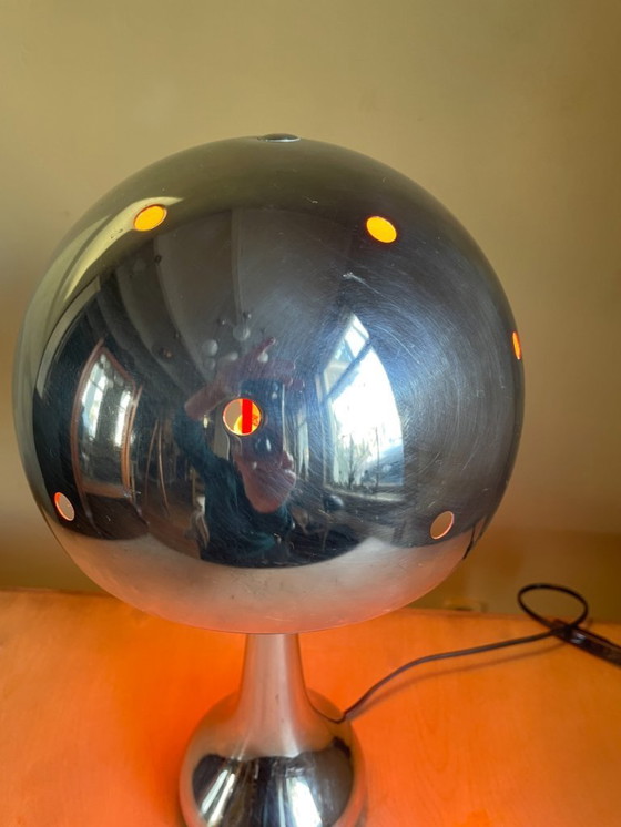 Image 1 of Lámpara de seta Lámpara de mesa Era espacial Años 70 Francés