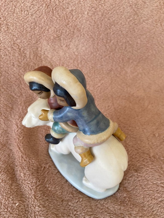 Image 1 of Statue Lladro Cavaliers Esquimaux