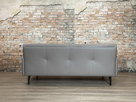 Leolux Bora Balanza - Taupe/Grey Leather | Axel Enthoven – Sofas, Metal (photo 5 of 14)