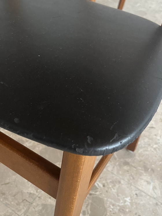 Image 1 of 4x Original “Farstrup Møbler Model 210 1950s” Dining Chairs