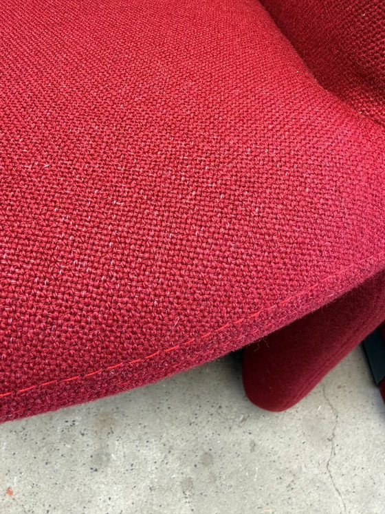 Artifort Ben fauteuil by Pierre Paulin (voorraad: 2) – Textile, Wool (photo 6 of 9)