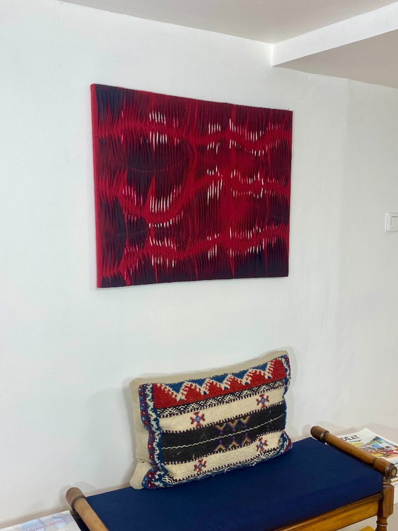 Image 1 of Tavola scultura arte tessile Ref : Tornado