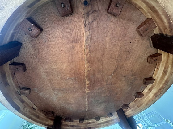 Image 1 of Chippendale round table