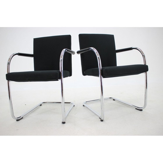 Image 1 of Set of 4 vintage armchairs model Visasoft by Antonio Citterio and Glen Oliver Low Vitra, 1990