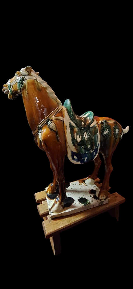 Vintage Chinese tang horse