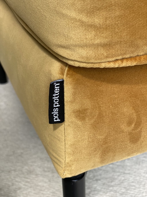 Polspotten PPno.2 Divano + Pouf Edizione Speciale – Velluto Ocra