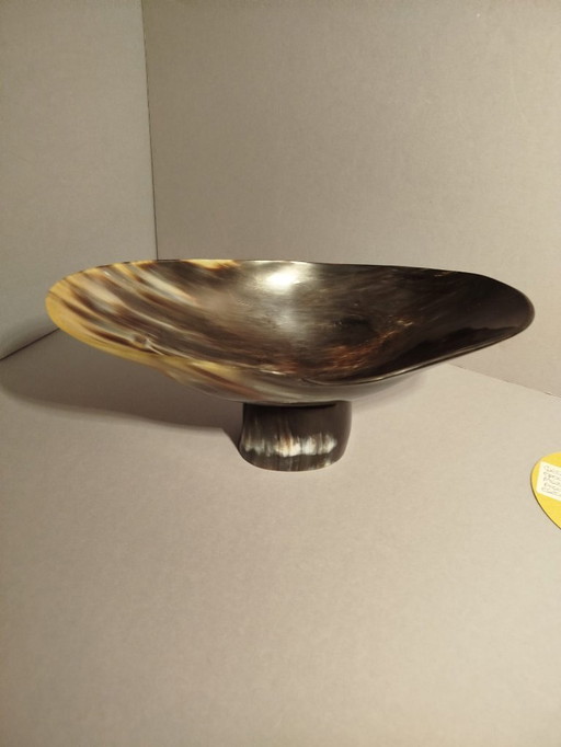 Contemporary Buffalo Horn Centerpiece by OLTRE FRONTIERA