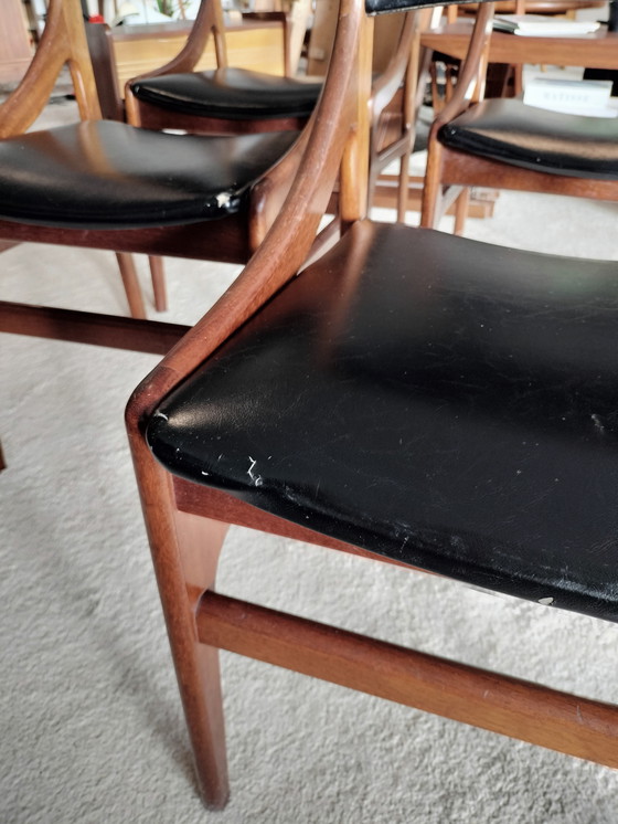 Image 1 of Set vintage di sedie da pranzo danesi, Vestervig Eriksen