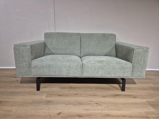 Image 1 of Montel Axel - 4 + 2 zits Bank - NIEUW - Groen - Stof -Design