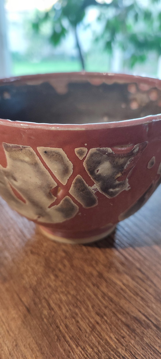 Image 1 of gres porcelánico esmaltado de los años 70 firmado