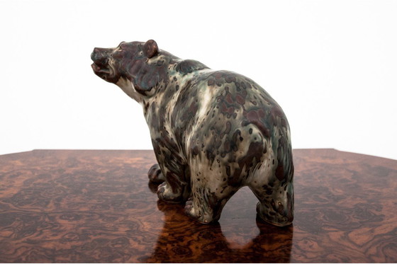 Image 1 of Figurine d'ours, conçue par Knud Khyn, Royal Copenhagen