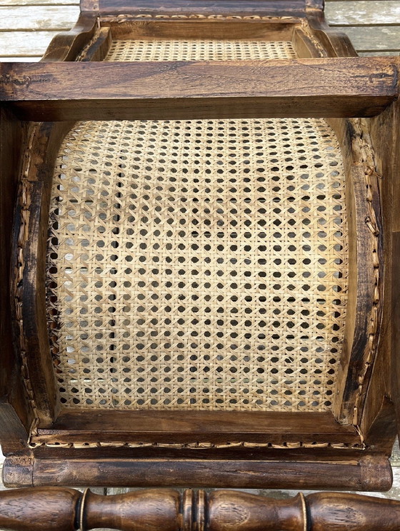 Image 1 of Chaise haute Campeche Veranda indonésienne