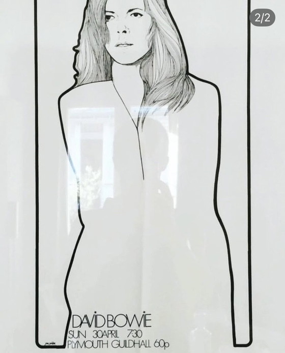 Image 1 of Póster original de David Bowie 1972