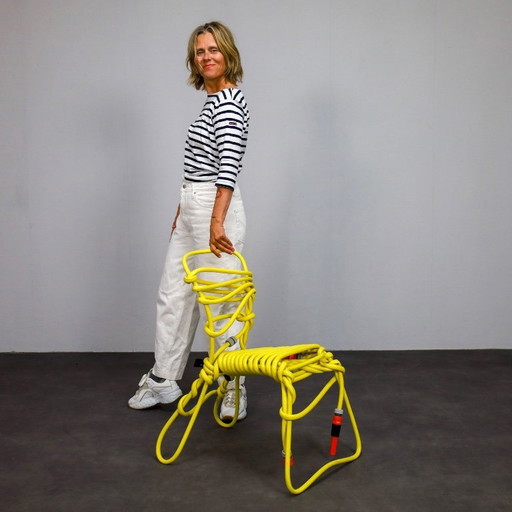 Silla Hosepipe de Sander Bokkinga para BOK, Países Bajos, 2008.