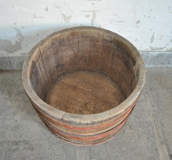 Handmade Wooden Hungarian Wine Tub, 1940s – Kitchen accessories (photo 5 of 5)