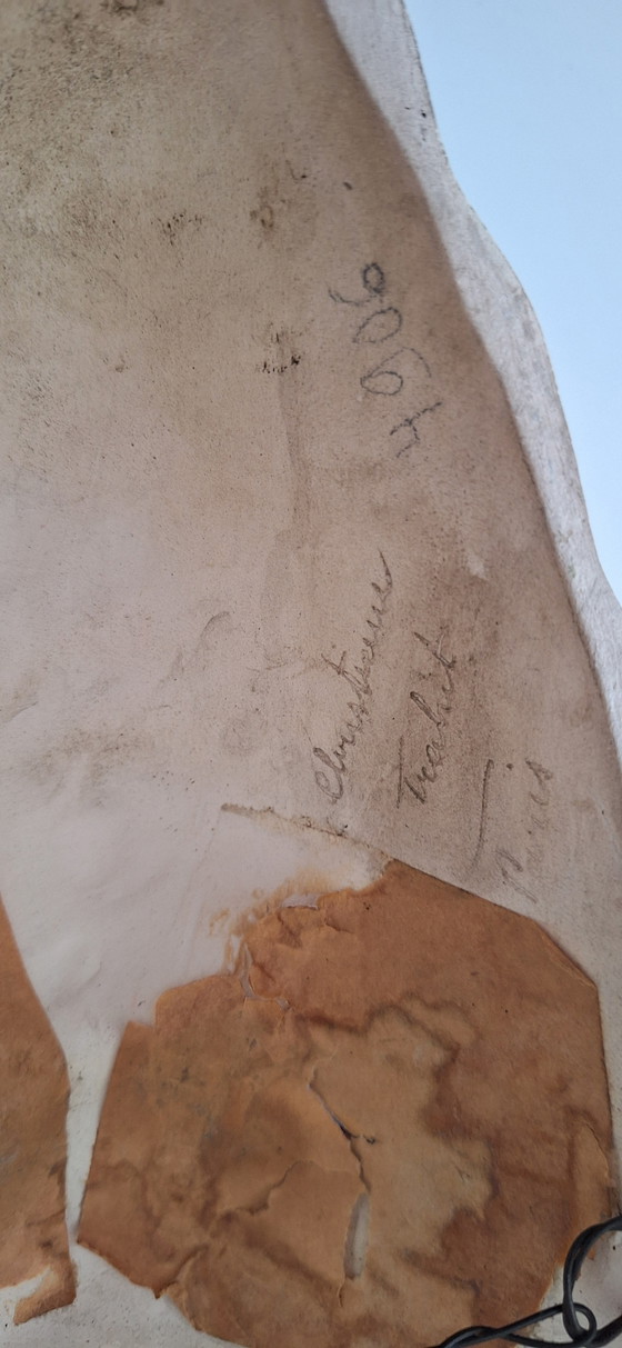 Image 1 of Vintage Keramisch masker van een Faun