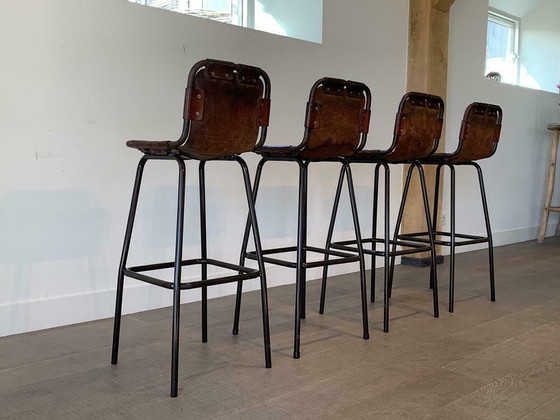 Image 1 of Sgabelli da bar dal design vintage Charlotte Perriand les Arcs