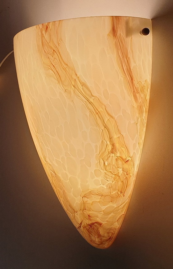 Image 1 of Art Deco wandlamp groot (33 cm.)