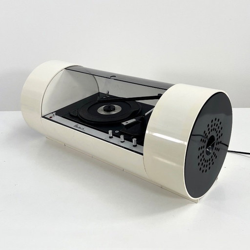 Tube Turntable Stereo Console by Yonel Lebovici for PAAM, 1968