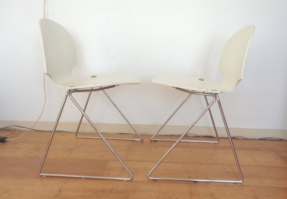Image 1 of 4 Minsker dining chairs Fritz Hansen Denmark 1986