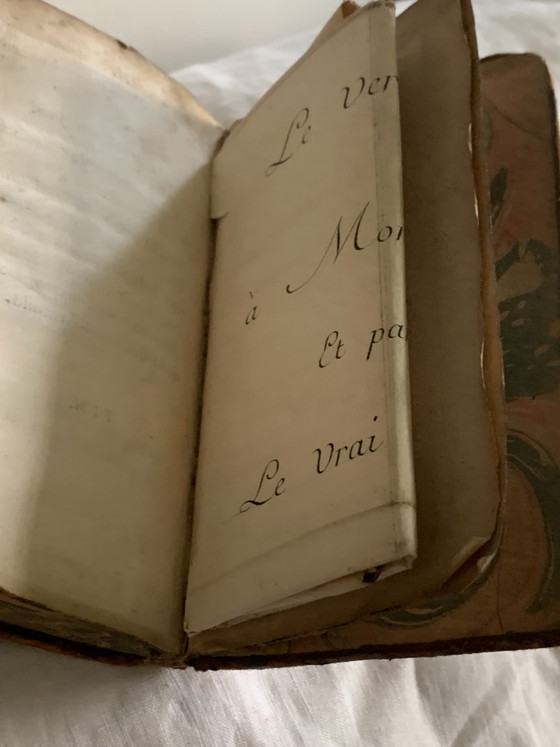 Mémoire Couplets De 1710 - Rousseau Rare EO - Ex-Libris + – Cadeaux, Leather, Paper (photo 13 of 15)
