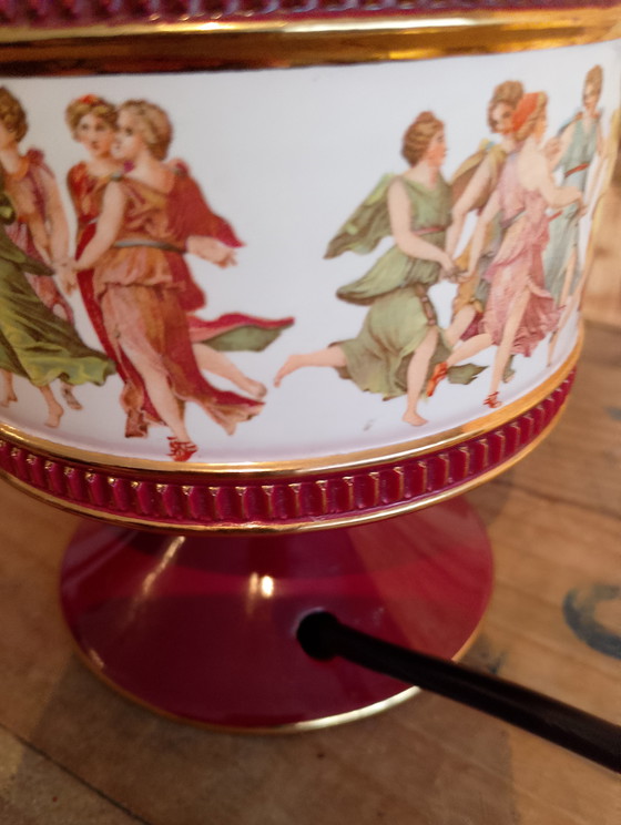 Image 1 of Florentijnse duolamp in antieke of Hollywood Regency-stijl uit de werkplaatsen van Sesto Fiorentino.