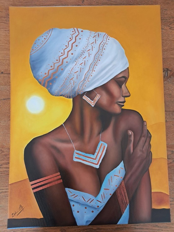 Image 1 of Enrica CIFFO - Africa Queen 1 - Tableau d'artiste