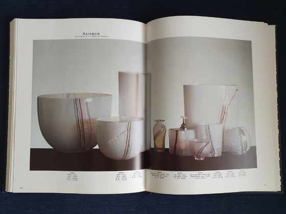 Image 1 of Kosta Boda – Vase „Rainbow“ von Bertil Vallien