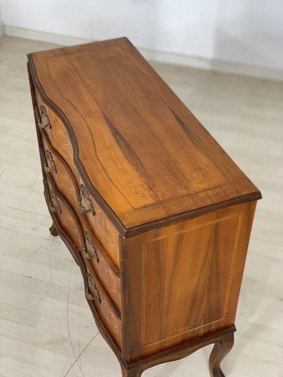 Image 1 of Baroque style chest of drawers Hallway chest of drawers Living room cabinet Vintage